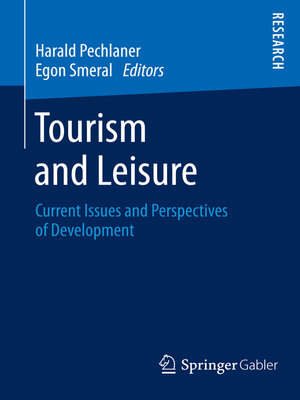 cover image of Tourism and Leisure